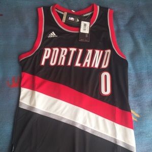 Damion Lillard NBA Portland Trailblazers Adidas